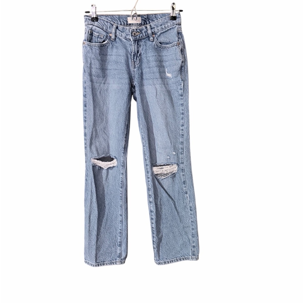 PacSun Light Blue Distressed 90’s‎ Straight Leg Jeans
